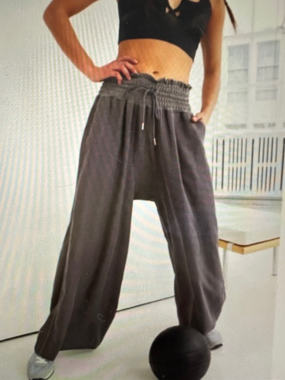 Free People Movement Mia Wide Leg Pants.NWT.